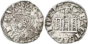 Alfonso XI (1312-1350). León. Cornado. (AB. ... 