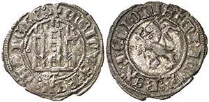 Enrique III (1390-1406). Toledo. Novén. ... 