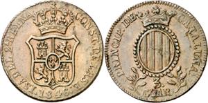 1846. Isabel II. Barcelona. 3 cuartos. (AC. ... 