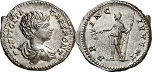 (201 d.C.). Geta. Denario. (Spink 7194 var) ... 