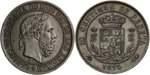 1875. Carlos VII, Pretendiente. Oñate. 10 ... 