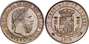1875. Carlos VII, Pretendiente. Oñate. 10 ... 