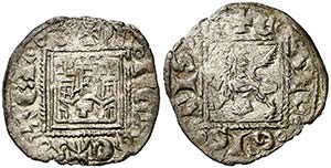 Alfons XI (1312-1350). Toledo. Novén. (AB. ... 