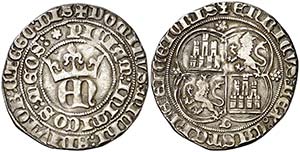 Enrique II (1368-1379). Burgos. Real. (AB. ... 
