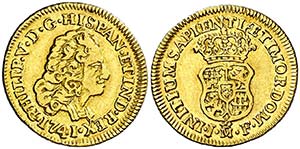 1741. Felipe V. Madrid. JF. 1 escudo. (Cal. ... 