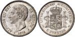 1876*1876. Alfonso XII. DEM. 5 pesetas. ... 