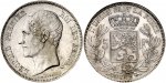 1849. Bélgica. Leopoldo I. 5 francos. (Kr. ... 
