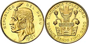 1967. Perú. 50 soles. (Fr. 77) (Kr. 219). ... 
