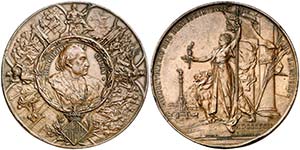 1892. Barcelona. (V. 557) (Cru.Medalles ... 