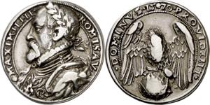 1570. Maximiliano II. (Lanna 721). Grabador: ... 