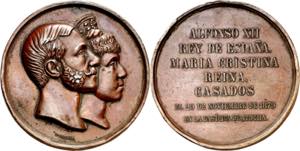 1878. Boda de Alfonso XII y María de las ... 