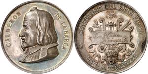 1881. Alfonso XII. II Centenario de la ... 