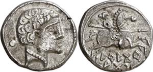 Arecoratas (Ágreda). Denario. (FAB. 109) ... 