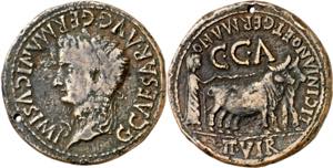 Calígula. Caesaraugusta (Zaragoza). As. ... 