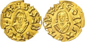 Sisebuto (612-621). Tarraco (Tarragona). ... 