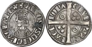 Alfons II (1285-1291). Barcelona. Croat. ... 