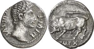 (15-13 a.C.). Octavio Augusto. Denario. ... 