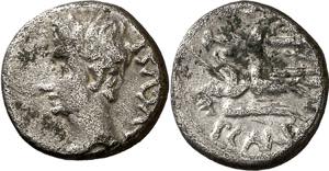 (25-23 a.C.). Octavio Augusto. Emerita ... 