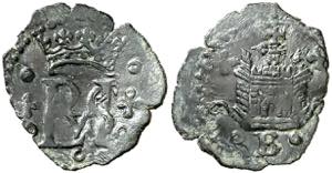 s/d. Felipe II. Burgos. 1 blanca. (AC. 30). ... 