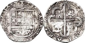 s/d. Felipe II. Sevilla. . 1 real. (AC. ... 