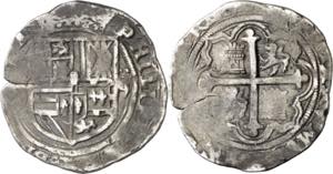 s/d. Felipe II. México. 2 reales. (AC. tipo ... 