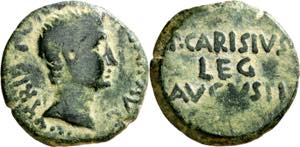 (23 a.C.). Octavio Augusto. Emerita ... 