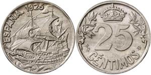 1925. Alfonso XIII. PCS. 25 céntimos. (AC. ... 