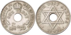 África Occidental británica. 1942. Jorge ... 