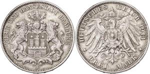 Alemania. Hamburgo. 1911. J (Hamburgo). 3 ... 