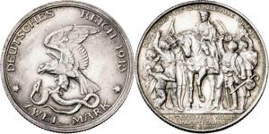 Alemania. Prusia. 1913. Guillermo II. ... 