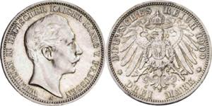 Alemania. Prusia. 1909. Guillermo II. A ... 