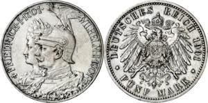 Alemania. Prusia. 1901. Guillermo II. 5 ... 