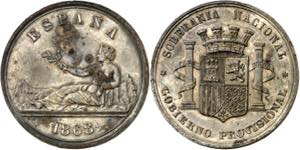 1868. Gobierno Provisional. (AC. 35) (V. ... 