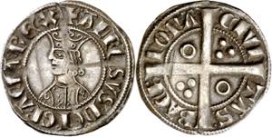 Alfons II (1285-1291). Barcelona. Croat. ... 