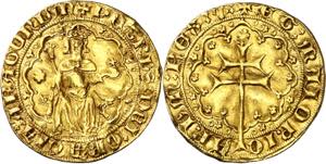 Pere III (1336-1387). Mallorca. Ral dor. ... 