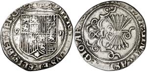 Reyes Católicos. Sevilla. 2 reales. (AC. ... 