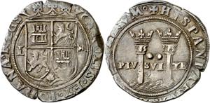 s/d. Juana y Carlos. México. L. 2 reales. ... 