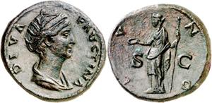 (después 147 d.C.). Faustina madre. ... 