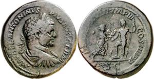 (215 d.C.). Caracalla. Sestercio. (Spink ... 