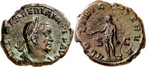(255-258 d.C.). Valeriano I. Sestercio. ... 