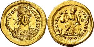 (430-440 d.C.). Teodosio II. Constantinopla. ... 
