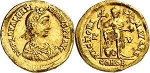 (450-455 d.C.). Valentiniano III. Ravenna. ... 