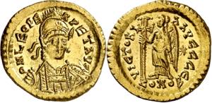 (457-468 d.C.). León I. Constantinopla. ... 