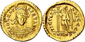 (457-468 d.C.). León I. Constantinopla. ... 