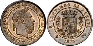 1875. Carlos VII, Pretendiente. Oñate. OT. ... 