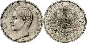 Alemania. Baviera. 1913. Otón I. D ... 