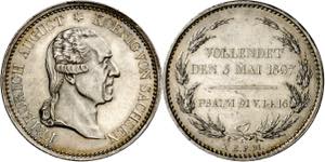 Alemania. Sajonia albertina. 1827. Federico ... 
