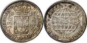 Brasil. 1814. Juan, Príncipe regente. R ... 