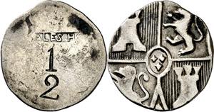 Cuba. s/d (1800-1810). Mayarí. Token de 1/2 ... 