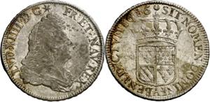 Francia. 1686. Luis XIV. A (París). 1/2 ... 